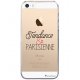 Coque rigide transparent Tendance et Parisienne iPhone SE / 5S / 5
