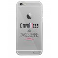 Coque iPhone 6 Plus / 6S Plus rigide transparente Caprices de Parisienne Dessin La Coque Francaise