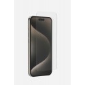 Vitre iPhone 15 Pro de protection en verre trempé transparente
