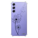 Coque Coque Samsung Galaxy A54 Silicone antichocs Solides coins renforcés Protection Housse transparente Pissenlit Evetane
