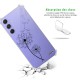 Coque Coque Samsung Galaxy A54 Silicone antichocs Solides coins renforcés Protection Housse transparente Pissenlit Evetane