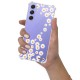 Coque Coque Samsung Galaxy A54 Silicone antichocs Solides coins renforcés Protection Housse transparente Marguerite Evetane