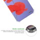 Coque Coque Samsung Galaxy A54 Silicone antichocs Solides coins renforcés Protection Housse transparente Coquelicot Evetane