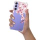 Coque Coque Samsung Galaxy A54 Silicone antichocs Solides coins renforcés Protection Housse transparente Cerisier Evetane