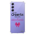 Coque Coque Samsung Galaxy A54 Silicone antichocs Solides coins renforcés Protection Housse transparente Un peu chiante tres attachante Evetane