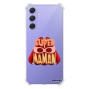 Coque Coque Samsung Galaxy A54 Silicone antichocs Solides coins renforcés Protection Housse transparente Super Maman Evetane
