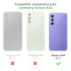 Coque Coque Samsung Galaxy A54 Silicone antichocs Solides coins renforcés Protection Housse transparente Je suis une super Maman Evetane