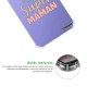 Coque Coque Samsung Galaxy A54 Silicone antichocs Solides coins renforcés Protection Housse transparente Je suis une super Maman Evetane