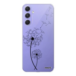 Coque Coque Samsung Galaxy A54 360 intégrale transparente Pissenlit Tendance Evetane.