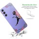 Coque Coque Samsung Galaxy A54 360 intégrale transparente Fée Fleurale Tendance Evetane.