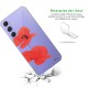 Coque Coque Samsung Galaxy A54 360 intégrale transparente Coquelicot Tendance Evetane.