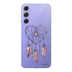Coque Coque Samsung Galaxy A54 360 intégrale transparente Attrape coeur Tendance Evetane.