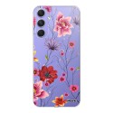 Coque Coque Samsung Galaxy A54 360 intégrale transparente Fleurs Multicolores Tendance Evetane.