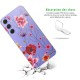 Coque Coque Samsung Galaxy A54 360 intégrale transparente Fleurs Multicolores Tendance Evetane.
