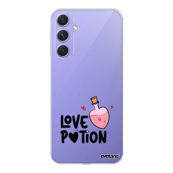 Coque Coque Samsung Galaxy A54 360 intégrale transparente Love Potion Tendance Evetane.