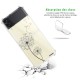 Coque Coque Samsung Galaxy Z Flip 3 Silicone antichocs Solides coins renforcés Protection Housse transparente Pissenlit Evetane