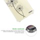 Coque Coque Samsung Galaxy Z Flip 3 Silicone antichocs Solides coins renforcés Protection Housse transparente Pissenlit Evetane