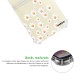 Coque Coque Samsung Galaxy Z Flip 3 Silicone antichocs Solides coins renforcés Protection Housse transparente Marguerite Evetane