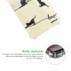 Coque Coque Samsung Galaxy Z Flip 3 Silicone antichocs Solides coins renforcés Protection Housse transparente Chat Lignes Evetane