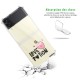 Coque Coque Samsung Galaxy Z Flip 3 Silicone antichocs Solides coins renforcés Protection Housse transparente Love Potion Evetane