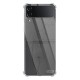 Coque Coque Samsung Galaxy Z Flip 4 Silicone antichocs Solides coins renforcés Protection Housse transparente Pissenlit Evetane