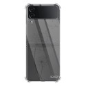 Coque Coque Samsung Galaxy Z Flip 4 Silicone antichocs Solides coins renforcés Protection Housse transparente Pissenlit Evetane