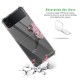 Coque Coque Samsung Galaxy Z Flip 4 Silicone antichocs Solides coins renforcés Protection Housse transparente Fée Fleurale Evetane