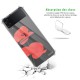 Coque Coque Samsung Galaxy Z Flip 4 Silicone antichocs Solides coins renforcés Protection Housse transparente Coquelicot Evetane