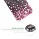 Coque Coque Samsung Galaxy Z Flip 4 Silicone antichocs Solides coins renforcés Protection Housse transparente Confettis De Coeur Evetane