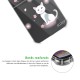 Coque Coque Samsung Galaxy Z Flip 4 Silicone antichocs Solides coins renforcés Protection Housse transparente Chat et Fleurs Evetane