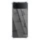 Coque Coque Samsung Galaxy Z Flip 4 Silicone antichocs Solides coins renforcés Protection Housse transparente Chat Lignes Evetane