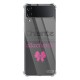 Coque Coque Samsung Galaxy Z Flip 4 Silicone antichocs Solides coins renforcés Protection Housse transparente Un peu chiante tres attachante Evetane