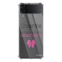 Coque Coque Samsung Galaxy Z Flip 4 Silicone antichocs Solides coins renforcés Protection Housse transparente Un peu chiante tres attachante Evetane