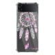 Coque Coque Samsung Galaxy Z Flip 4 Silicone antichocs Solides coins renforcés Protection Housse transparente Carpe diem Evetane
