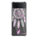 Coque Coque Samsung Galaxy Z Flip 4 Silicone antichocs Solides coins renforcés Protection Housse transparente Carpe diem Evetane