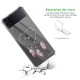 Coque Coque Samsung Galaxy Z Flip 4 Silicone antichocs Solides coins renforcés Protection Housse transparente Attrape coeur Evetane