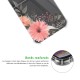Coque Coque Samsung Galaxy Z Flip 4 Silicone antichocs Solides coins renforcés Protection Housse transparente Fleurs roses Evetane
