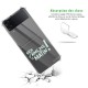 Coque Coque Samsung Galaxy Z Flip 4 Silicone antichocs Solides coins renforcés Protection Housse transparente J'aime pas le matin Evetane