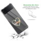 Coque Coque Samsung Galaxy Z Flip 4 Silicone antichocs Solides coins renforcés Protection Housse transparente Maman d'amour Evetane
