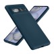 Coque Google Pixel 7 Pro Silicone liquide Bleue + 2 Vitres en Verre trempé Protection écran Antichocs