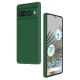 Coque Google Pixel 7 Pro Silicone liquide Vert Foret + 2 Vitres en Verre trempé Protection écran Antichocs
