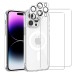 Coque iPhone 14 Pro Max Antichoc compatible Magsafe + 2 Protections écran et 2 protections Objectif Caméra