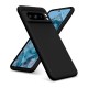 Coque Google Pixel 8 Pro Silicone liquide Noire + 2 Vitres en Verre trempé Protection écran Antichocs
