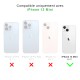 Coque iPhone 13 Mini Antichoc compatible Magsafe + 2 Protections écran et 2 protections Objectif Caméra