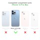 Coque iPhone 13 Pro Max Antichoc compatible Magsafe + 2 Protections écran et 2 protections Objectif Caméra
