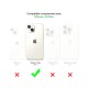 Coque iPhone 14 Plus Antichoc compatible Magsafe + 2 Protections écran et 2 protections Objectif Caméra