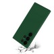 Coque Samsung Galaxy S22 Ultra Silicone liquide Vert Foret + 2 Vitres en Verre trempé Protection écran Antichocs
