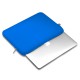 Housse de protection zippé Bleue compatible MacBook Air / Macbook Pro 13"