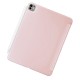 Étui Smart Cover iPad Air 10.9 pouces (2020/2022) / iPad Pro 11 pouces Rose à Rabat avec Support