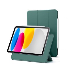 Etui iPad Fixation Magnetique vert pour iPad 10.9/ iPad 11